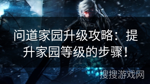 问道家园升级攻略：提升家园等级的步骤！