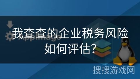 我查查的企业税务风险如何评估？
