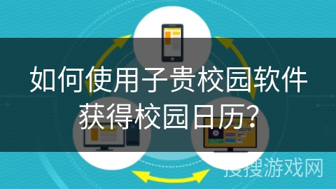 如何使用子贵校园软件获得校园日历？