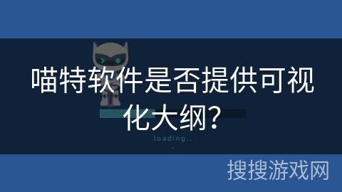 喵特软件是否提供可视化大纲？