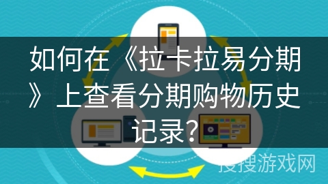 如何在《拉卡拉易分期》上查看分期购物历史记录？