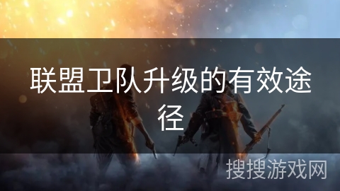 联盟卫队升级的有效途径 联盟卫队升级的有效途径