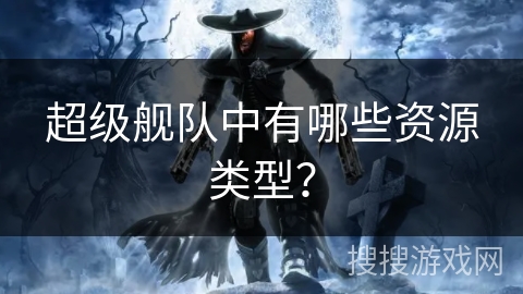 超级舰队中有哪些资源类型？