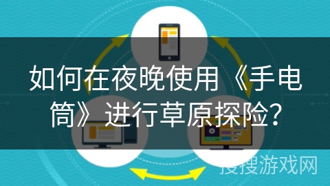 如何在夜晚使用《手电筒》进行草原探险？