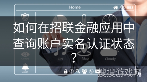 如何在招联金融应用中查询账户实名认证状态? 如何在招联金融应用中查询账户实名认证状态?