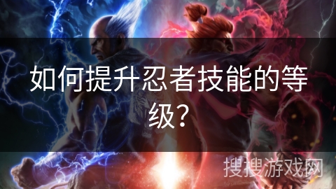 如何提升忍者技能的等级？