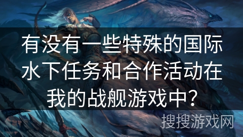 有没有一些特殊的国际水下任务和合作活动在我的战舰游戏中？