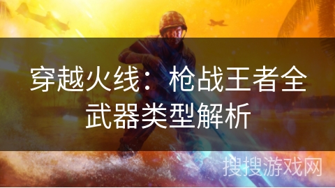穿越火线：枪战王者全武器类型解析