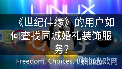 《世纪佳缘》的用户如何查找同城婚礼装饰服务？