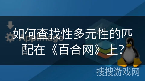 如何查找性多元性的匹配在《百合网》上？