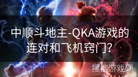 中顺斗地主-QKA游戏的连对和飞机窍门？