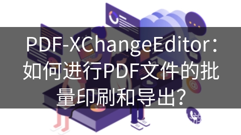 PDF-XChangeEditor：如何进行PDF文件的批量印刷和导出？
