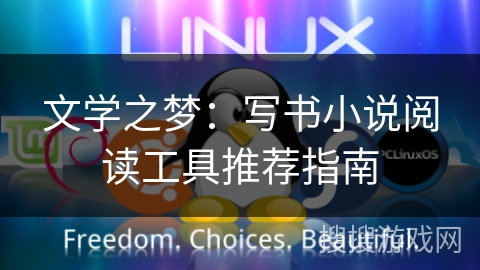 文学之梦：写书小说阅读工具推荐指南