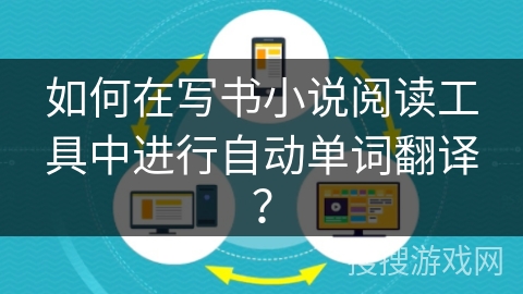 如何在写书小说阅读工具中进行自动单词翻译？