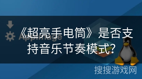 《超亮手电筒》是否支持音乐节奏模式？