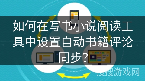 如何在写书小说阅读工具中设置自动书籍评论同步？