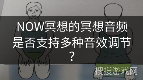 NOW冥想的冥想音频是否支持多种音效调节?