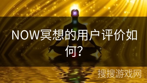NOW冥想的用户评价如何?