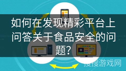 如何在发现精彩平台上问答关于食品安全的问题？