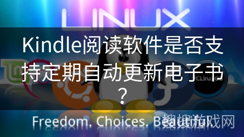 Kindle阅读软件是否支持定期自动更新电子书？