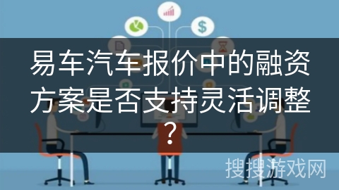易车汽车报价中的融资方案是否支持灵活调整？