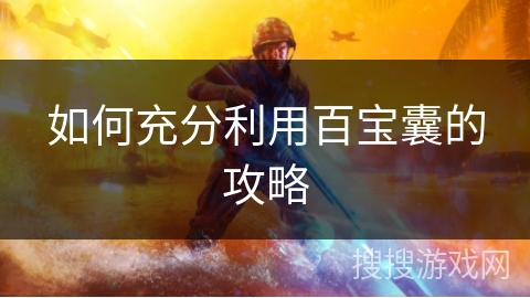 如何充分利用百宝囊的攻略