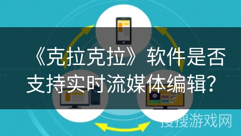 《克拉克拉》软件是否支持实时流媒体编辑？