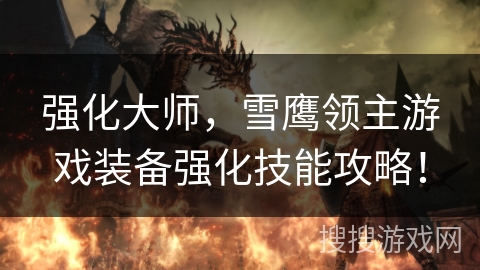 强化大师，雪鹰领主游戏装备强化技能攻略！