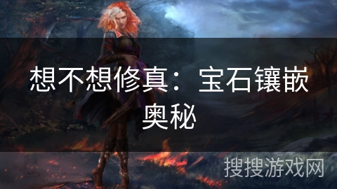 想不想修真：宝石镶嵌奥秘