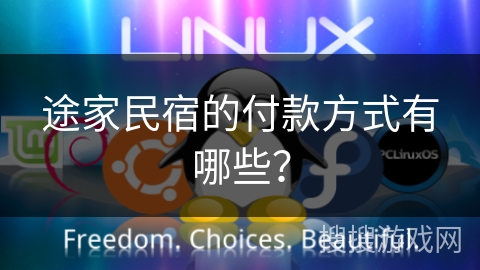 途家民宿的付款方式有哪些？