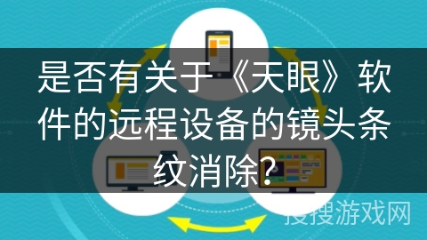 是否有关于《天眼》软件的远程设备的镜头条纹消除？