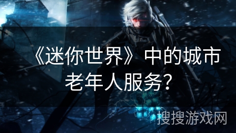 《迷你世界》中的城市老年人服务？