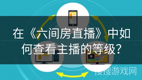 在《六间房直播》中如何查看主播的等级？