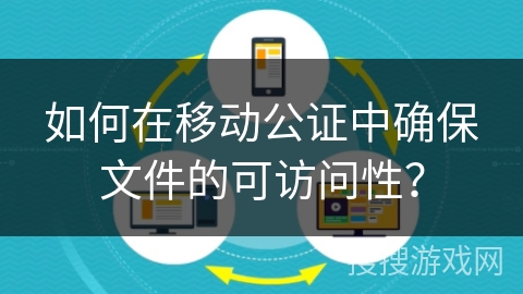 如何在移动公证中确保文件的可访问性？