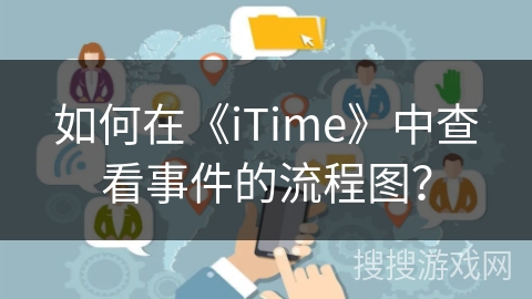 如何在《iTime》中查看事件的流程图？
