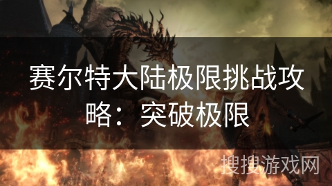 赛尔特大陆极限挑战攻略：突破极限