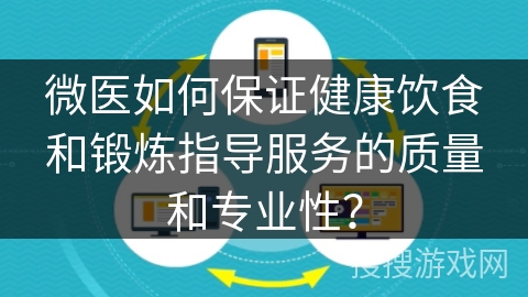 微医如何保证健康饮食和锻炼指导服务的质量和专业性？