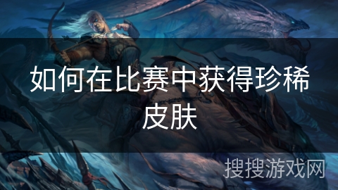 如何在比赛中获得珍稀皮肤