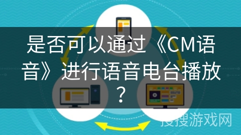 是否可以通过《CM语音》进行语音电台播放？