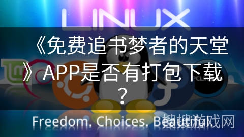 《免费追书梦者的天堂》APP是否有打包下载？