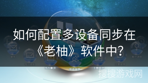 如何配置多设备同步在《老柚》软件中？