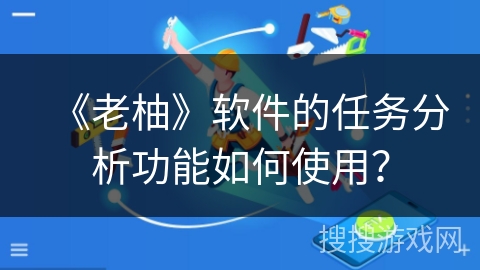 《老柚》软件的任务分析功能如何使用？