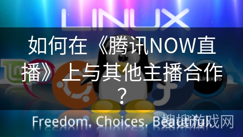 如何在《腾讯NOW直播》上与其他主播合作？