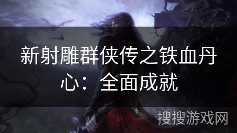 新射雕群侠传之铁血丹心:全面成就 新射雕群侠传之铁血丹心:全面成就