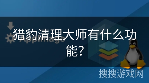 猎豹清理大师有什么功能？