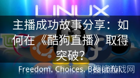 主播成功故事分享：如何在《酷狗直播》取得突破？