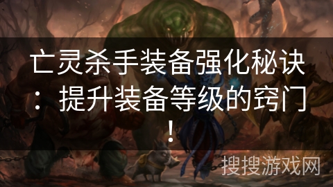 亡灵杀手装备强化秘诀：提升装备等级的窍门！