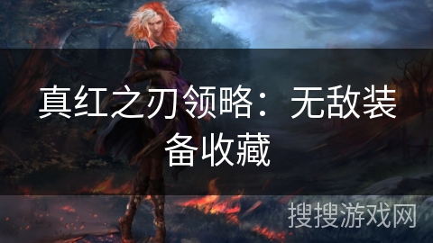 真红之刃领略：无敌装备收藏
