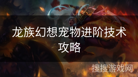 龙族幻想宠物进阶技术攻略
