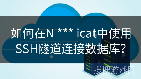 如何在N *** icat中使用SSH隧道连接数据库？